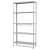 Estante de Aço 30cm 5 prateleiras Com Reforço 1800A X 920L x 300P - comprar online