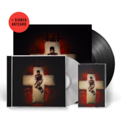 DEMI LOVATO - HOLY FVCK (SIGNED ART CARD, CD, CASSETTE + LP BUNDLE)