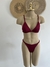 Biquíni Malu (trançado) marsala - comprar online