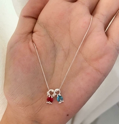 Colar dois filhos menino ou menina