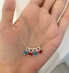 Colar quatro filhos menino ou menina