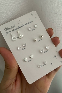 Kit de Brincos Semaninha Nossa Senhora