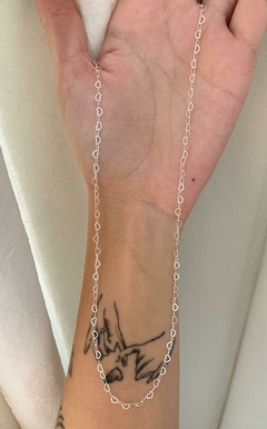 Colar de ELo Coração 60cm