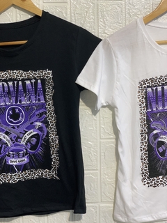 remera con strass nirvana - comprar online