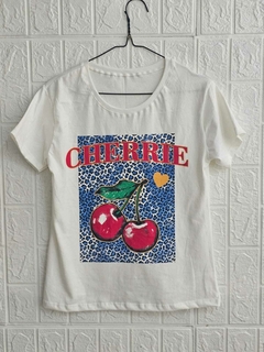 REMERA CHERRIE PRINT en internet