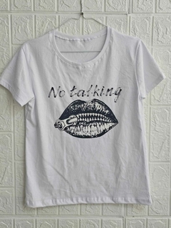 REMERA NO TALKING - comprar online