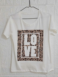 REMERA LOVE PRINT en internet