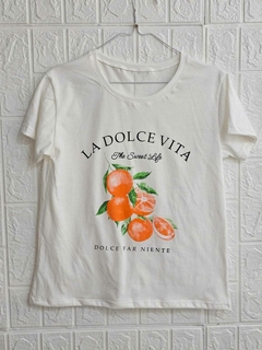 REMERA DOLCE VITA - comprar online