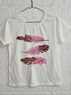 REMERA PLUMAS en internet