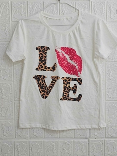 REMERA LOVE STRASS - comprar online