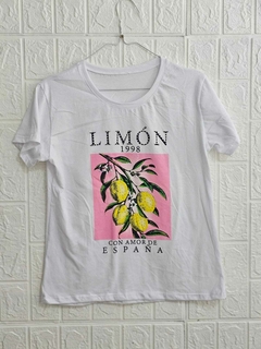 REMERA LIMON STRASS