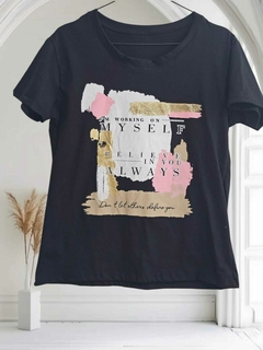 REMERA MY SELF FOIL - comprar online