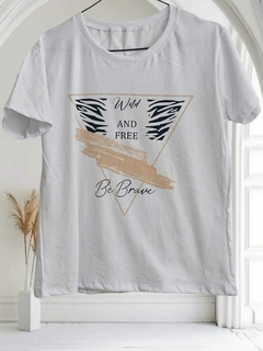 REMERA WILD AND FREE - comprar online