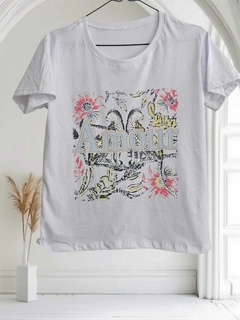 REMERA AMOUR FLOWERS