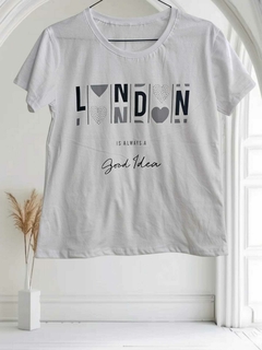 REMERA LONDON STRASS - comprar online