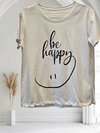 REMERA BE HAPPY :-)