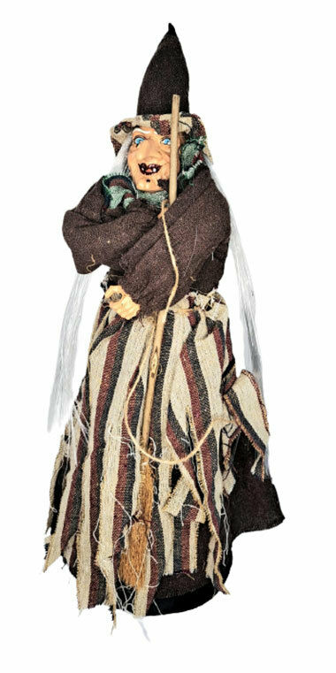 Bruxa e Vassoura 53cm– O Poder da Magia e Proteção Espiritual - comprar online