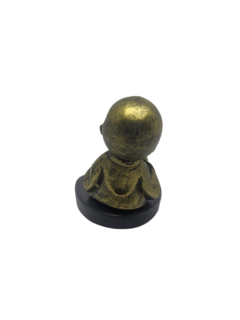 Incensário Vareta Mini Oval Buda Menino 11cm na internet