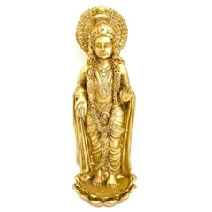 Parvati em Pé Na Flor De Lótus com Cristais 25cm - comprar online