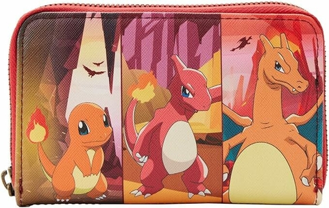 Billetera Charmander, Charmeleon y Charizard
