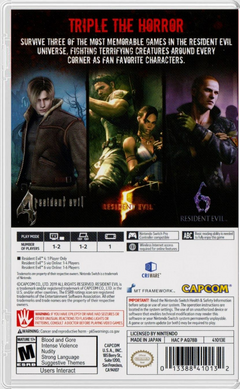 Resident Evil Triple Pack - comprar online