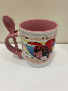 Caneca com colher