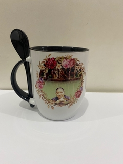 Caneca com colher - comprar online