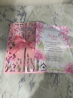 CONVITE COM CAPA 10X15 na internet
