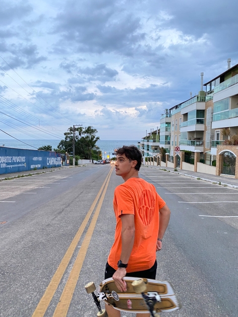 Camiseta Nature Storm Laranja