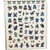 Sticker para uñas - Stich y Pitufos