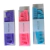 Set de peines por tres en colores rosa, violeta y celeste - comprar online
