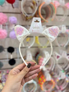 TIARA GATINHO PAETÊ - Gabriela Laços