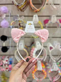 TIARA GATINHO PELÚCIA - comprar online