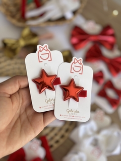 HAIR CLIPS ESTRELA METÁLICA