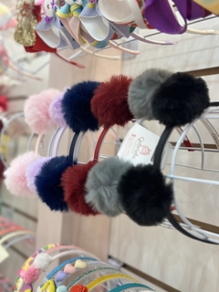 TIARA POMPOM URSO - loja online