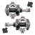 Pedal PD-M8100 Deore XT Clip Preto de Encaixe e com Tacos SPD - comprar online