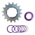 Kit Conversão Brutus Pro Cog Single Speed Grau BMX - comprar online