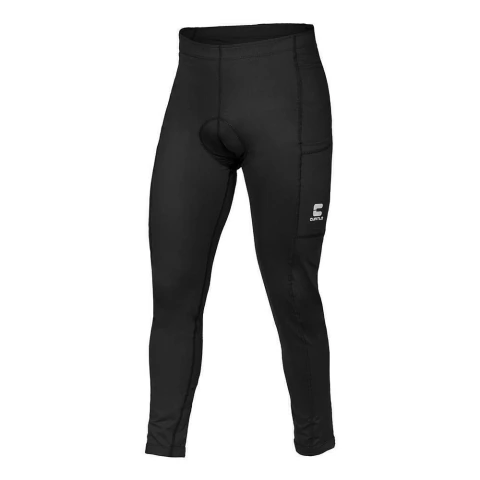 Calça 3D Compress TD Preto Masculino com Bolso Externo
