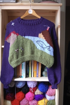 Sweater Chubut - pieza única en internet