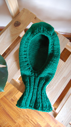 Balaclava verde