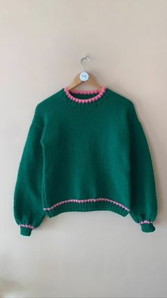 Sweater verde ingles