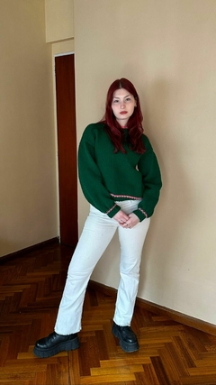 Sweater verde ingles - comprar online