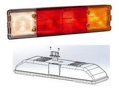 Faro Tras.mb.1215 S/ventana Nacional C/ficha Der. Baiml - comprar online