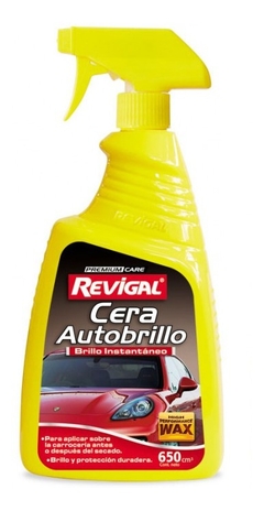Cera Autobrillo Revigal Con Atomizador 650cc