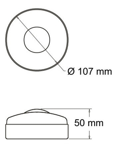 Faro Baiml 1105 Rojo