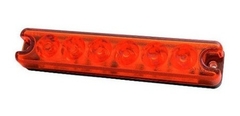 Faro Baiml 6100 Rojo 12/24 V Rectang.6 Led