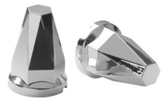 Tuerca Plastica Cromada Fabbof Diamante - 33 Pulgadas