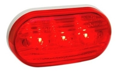 Faro Baiml 1033 - Elect.12/24v Rojo