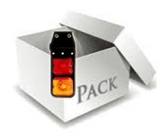 Faro Baiml 615/634-2 (doble) Verde/ambar - comprar online