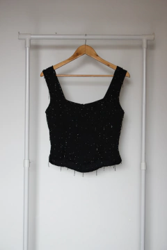 Blusa Rafaela Bordado Noite - Trama